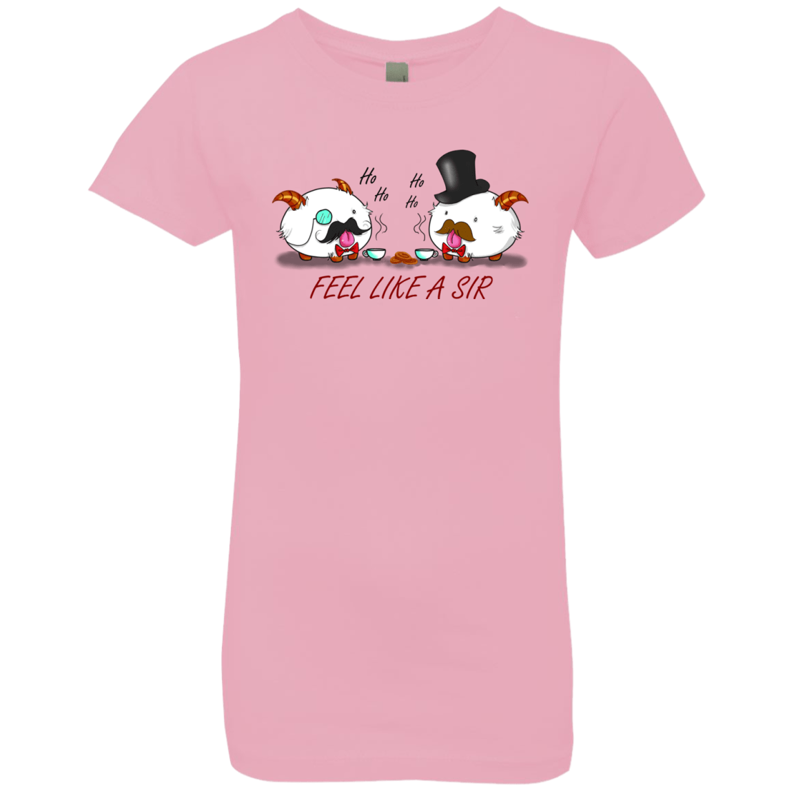 T-Shirts Light Pink / YXS Poros like a sir Girls Premium T-Shirt