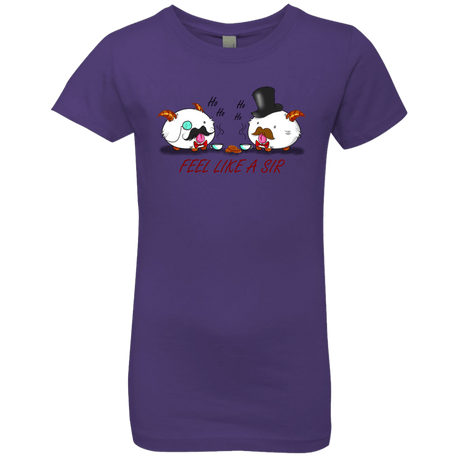 T-Shirts Purple Rush / YXS Poros like a sir Girls Premium T-Shirt