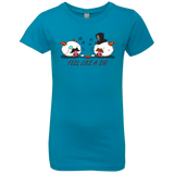 T-Shirts Turquoise / YXS Poros like a sir Girls Premium T-Shirt