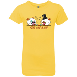 T-Shirts Vibrant Yellow / YXS Poros like a sir Girls Premium T-Shirt
