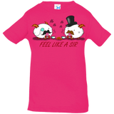 T-Shirts Hot Pink / 6 Months Poros like a sir Infant Premium T-Shirt