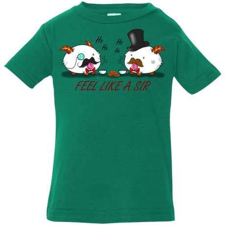 T-Shirts Kelly / 6 Months Poros like a sir Infant Premium T-Shirt