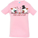 T-Shirts Pink / 6 Months Poros like a sir Infant Premium T-Shirt