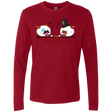 T-Shirts Cardinal / Small Poros like a sir Men's Premium Long Sleeve