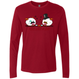 T-Shirts Cardinal / Small Poros like a sir Men's Premium Long Sleeve