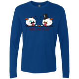 T-Shirts Royal / Small Poros like a sir Men's Premium Long Sleeve