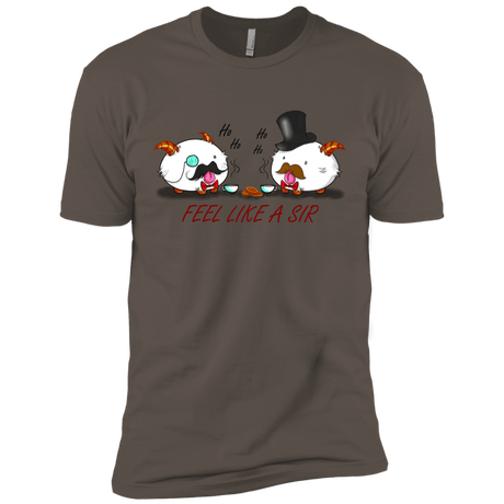 T-Shirts Warm Grey / X-Small Poros like a sir Men's Premium T-Shirt