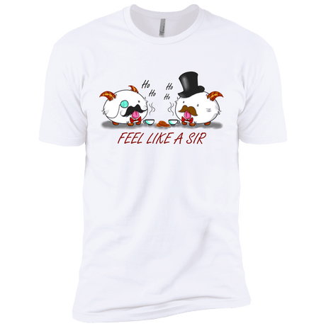 T-Shirts White / X-Small Poros like a sir Men's Premium T-Shirt