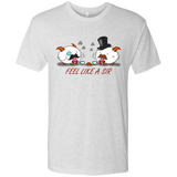 T-Shirts Heather White / Small Poros like a sir Men's Triblend T-Shirt