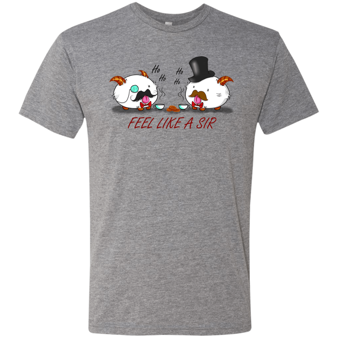 T-Shirts Premium Heather / Small Poros like a sir Men's Triblend T-Shirt