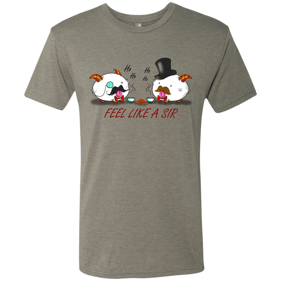 T-Shirts Venetian Grey / Small Poros like a sir Men's Triblend T-Shirt