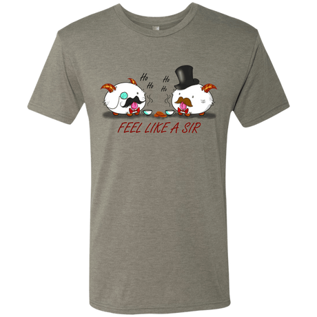 T-Shirts Venetian Grey / Small Poros like a sir Men's Triblend T-Shirt