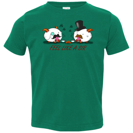 T-Shirts Kelly / 2T Poros like a sir Toddler Premium T-Shirt