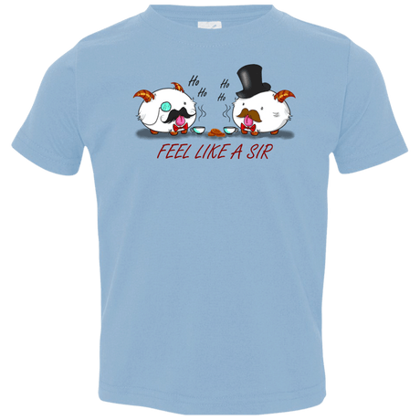 T-Shirts Light Blue / 2T Poros like a sir Toddler Premium T-Shirt