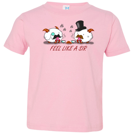 T-Shirts Pink / 2T Poros like a sir Toddler Premium T-Shirt