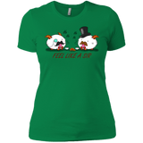 T-Shirts Kelly Green / X-Small Poros like a sir Women's Premium T-Shirt
