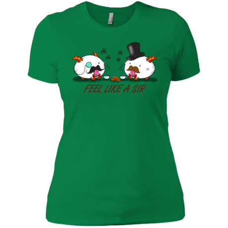T-Shirts Kelly Green / X-Small Poros like a sir Women's Premium T-Shirt