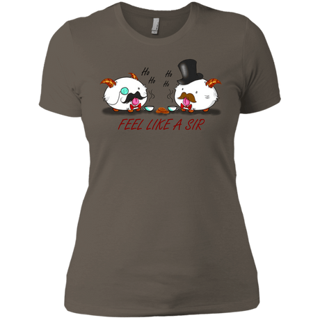 T-Shirts Warm Grey / X-Small Poros like a sir Women's Premium T-Shirt