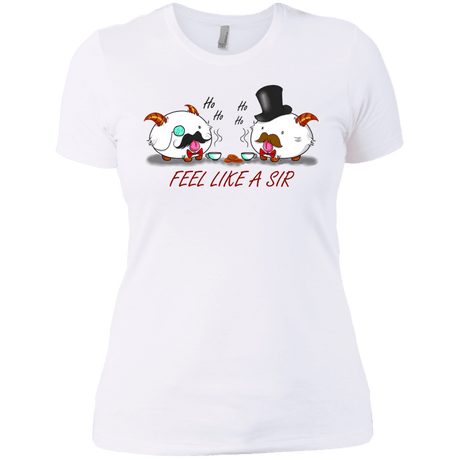 T-Shirts White / X-Small Poros like a sir Women's Premium T-Shirt