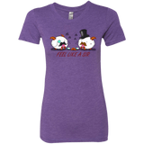 T-Shirts Purple Rush / Small Poros like a sir Women's Triblend T-Shirt