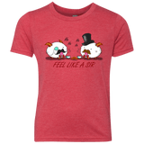 T-Shirts Vintage Red / YXS Poros like a sir Youth Triblend T-Shirt