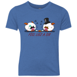 T-Shirts Vintage Royal / YXS Poros like a sir Youth Triblend T-Shirt