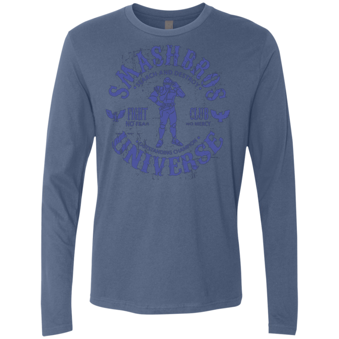 T-Shirts Indigo / Small PORT TOWN CHAMPION Men's Premium Long Sleeve