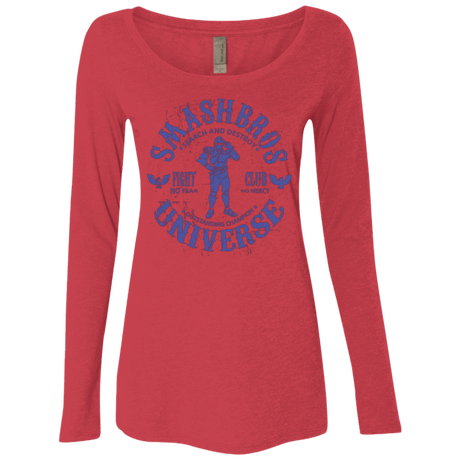 T-Shirts Vintage Red / Small PORT TOWN CHAMPION Women's Triblend Long Sleeve Shirt