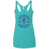 T-Shirts Tahiti Blue / X-Small PORT TOWN CHAMPION Women's Triblend Racerback Tank