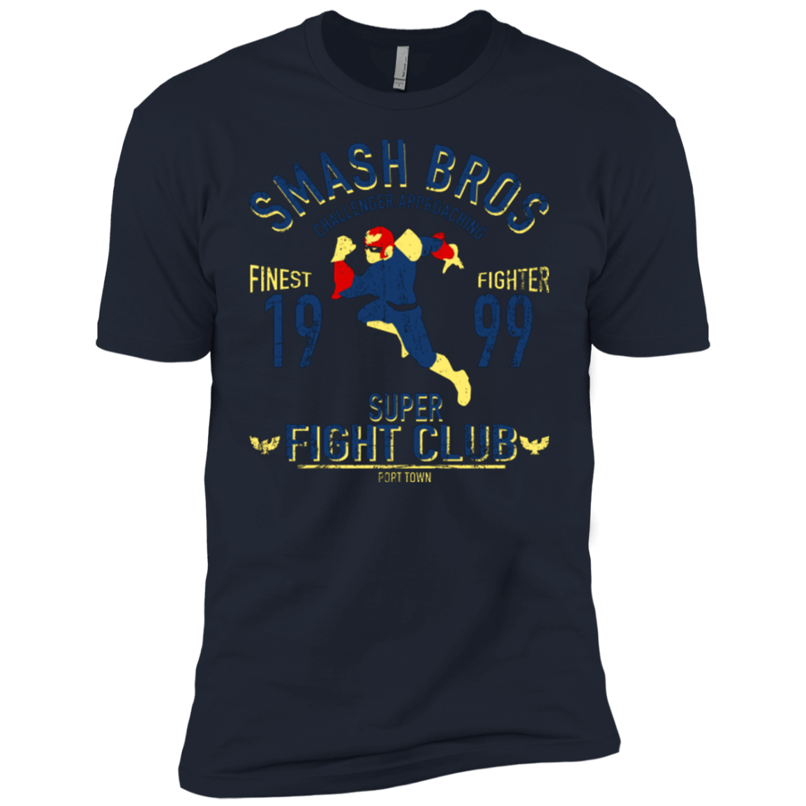 T-Shirts Midnight Navy / YXS Port Town Fighter Boys Premium T-Shirt