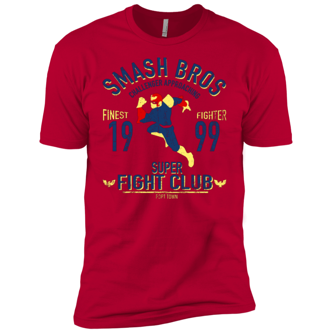 T-Shirts Red / YXS Port Town Fighter Boys Premium T-Shirt