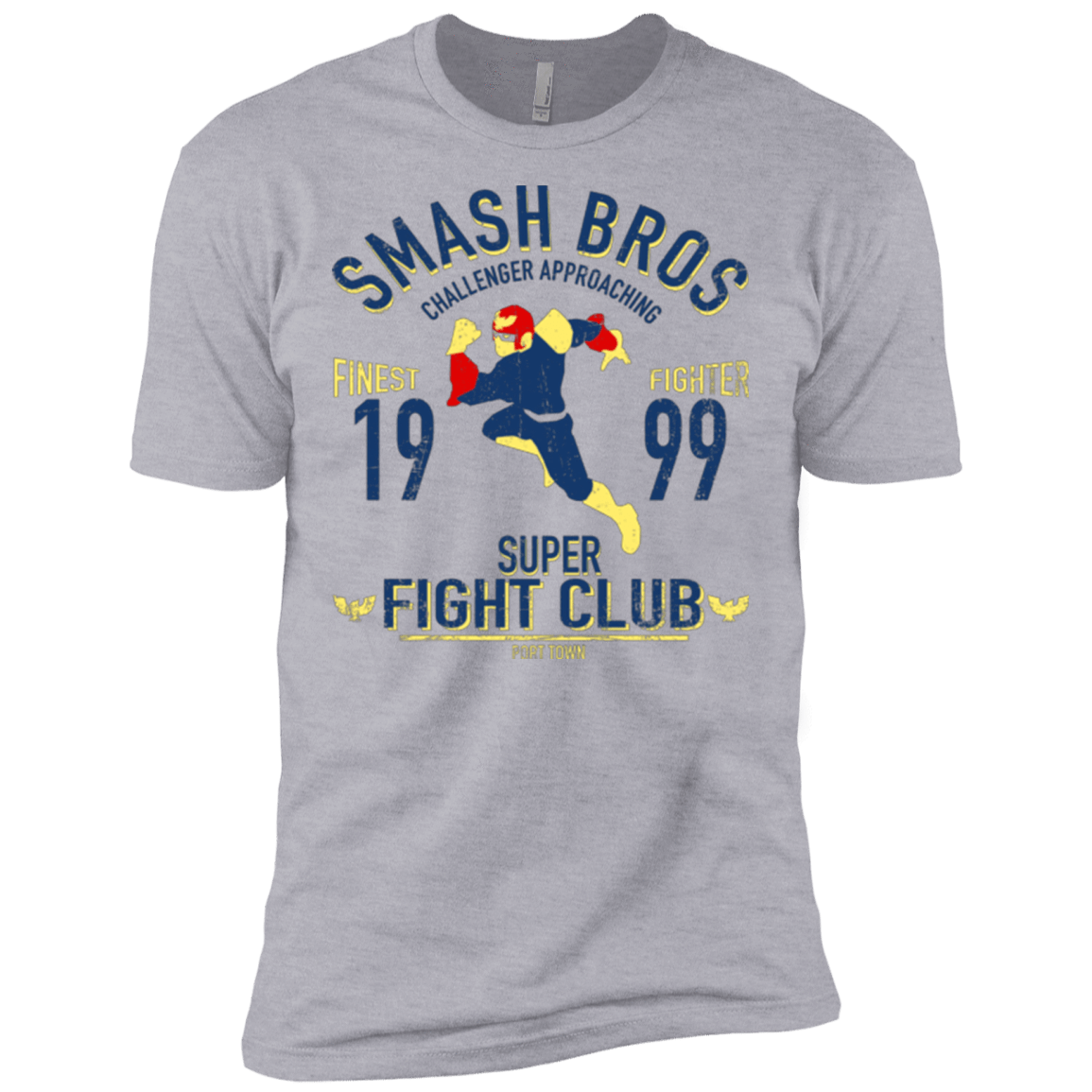 T-Shirts Heather Grey / X-Small Port Town Fighter Men's Premium T-Shirt