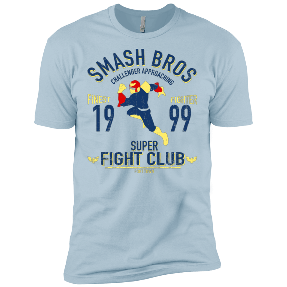 T-Shirts Light Blue / X-Small Port Town Fighter Men's Premium T-Shirt