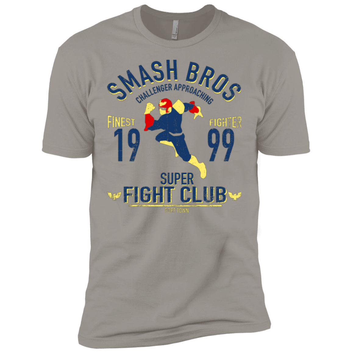 T-Shirts Light Grey / X-Small Port Town Fighter Men's Premium T-Shirt