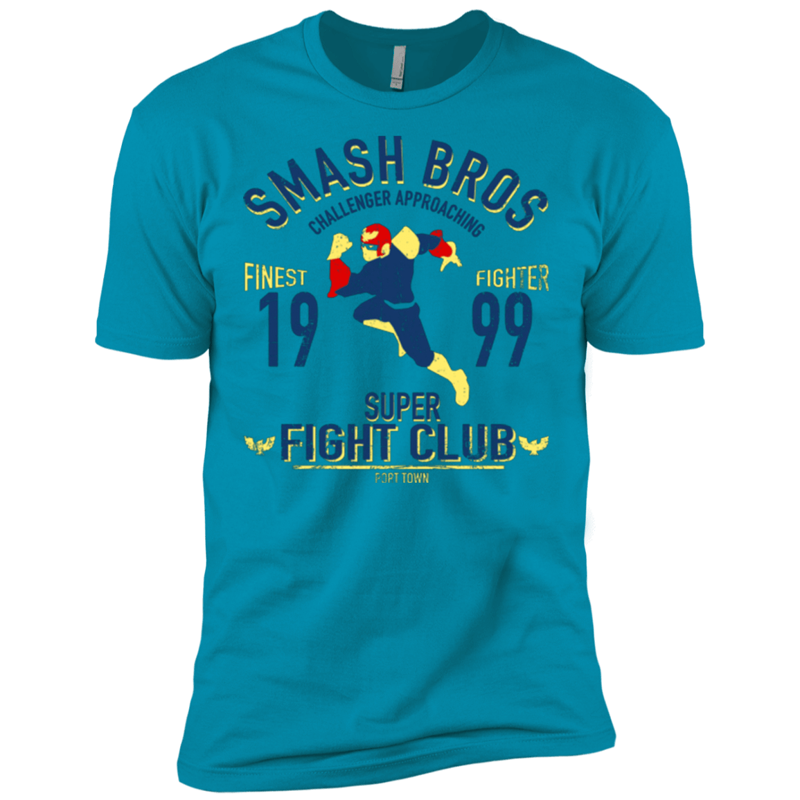 T-Shirts Turquoise / X-Small Port Town Fighter Men's Premium T-Shirt