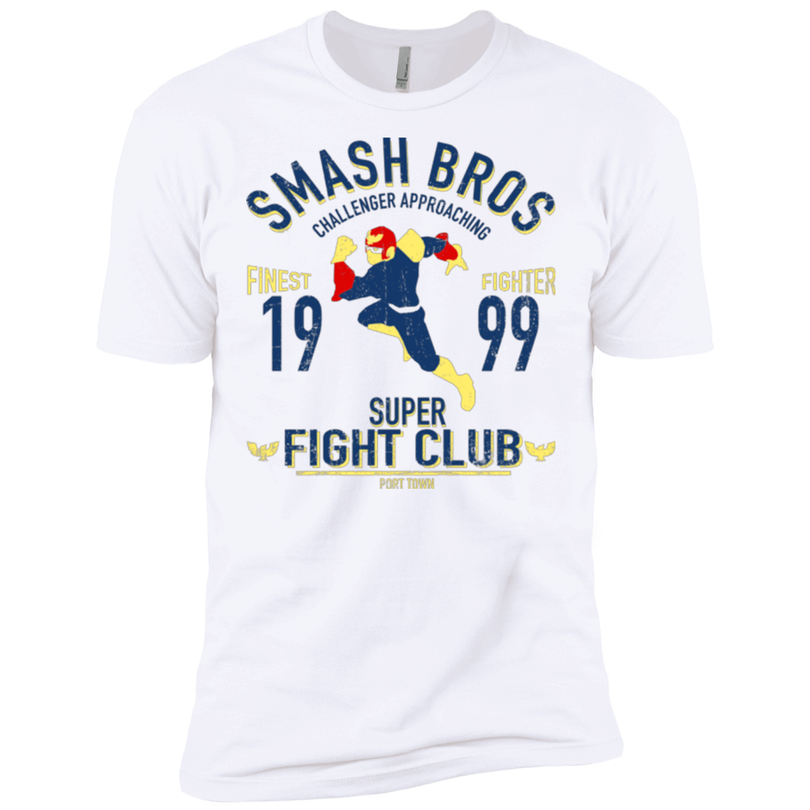 T-Shirts White / X-Small Port Town Fighter Men's Premium T-Shirt
