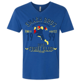 T-Shirts Royal / X-Small Port Town Fighter Men's Premium V-Neck