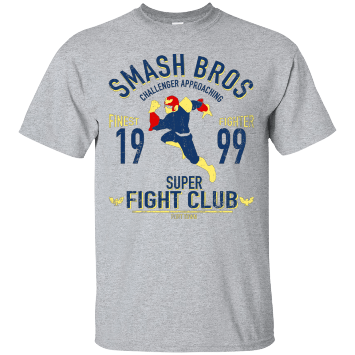 T-Shirts Sport Grey / Small Port Town Fighter T-Shirt