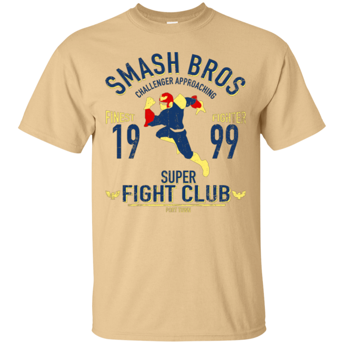 T-Shirts Vegas Gold / Small Port Town Fighter T-Shirt