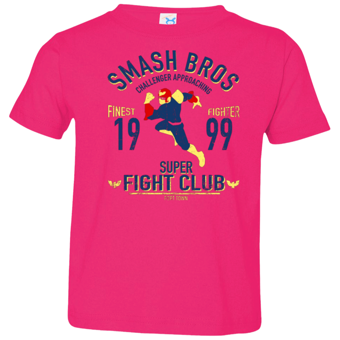 T-Shirts Hot Pink / 2T Port Town Fighter Toddler Premium T-Shirt