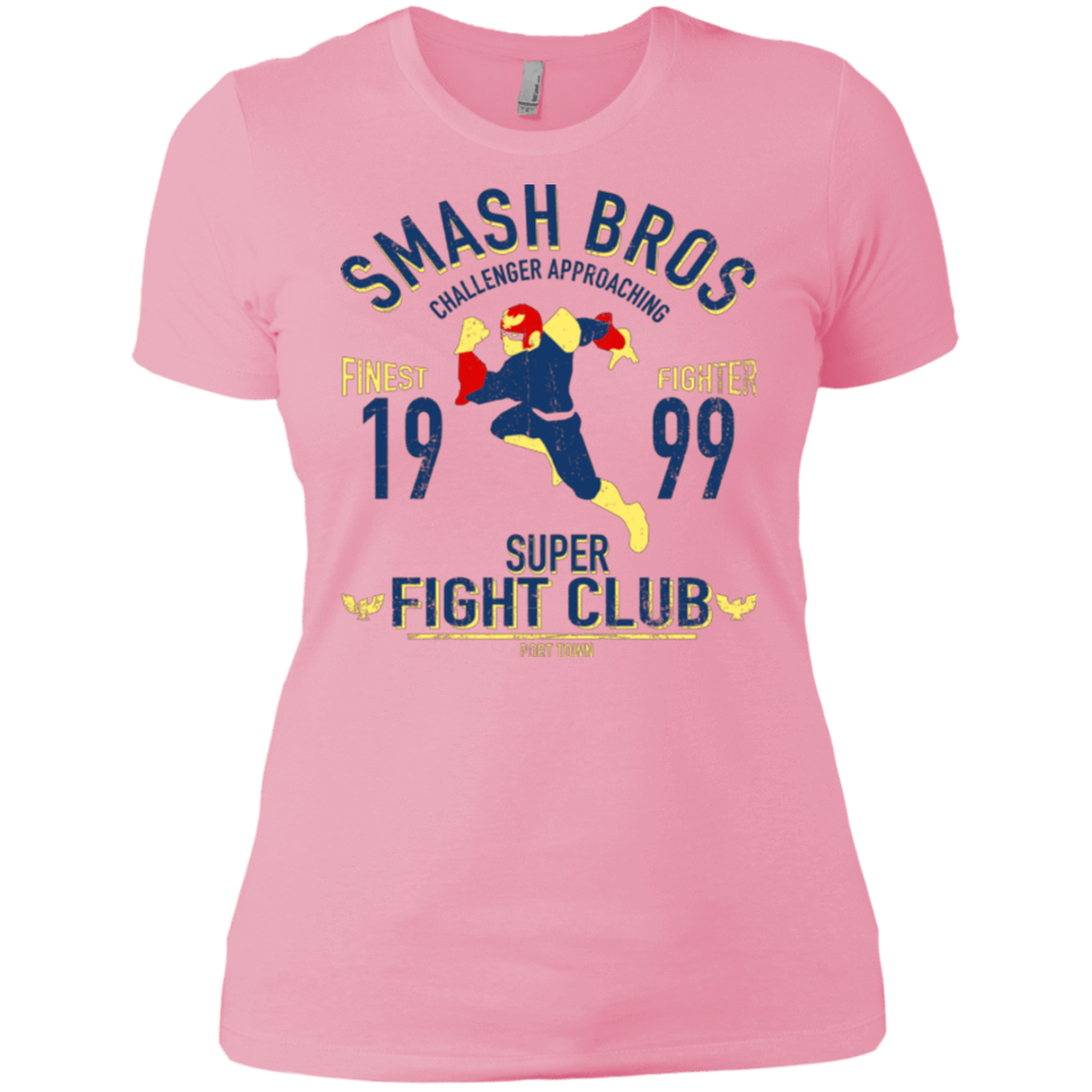 T-Shirts Light Pink / X-Small Port Town Fighter Women's Premium T-Shirt