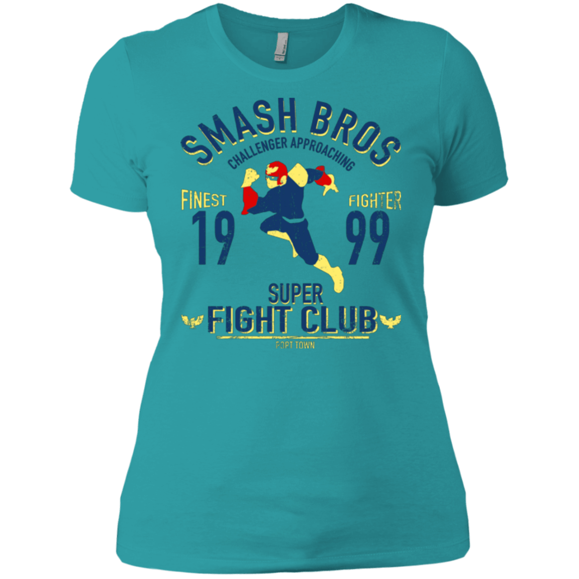 T-Shirts Tahiti Blue / X-Small Port Town Fighter Women's Premium T-Shirt