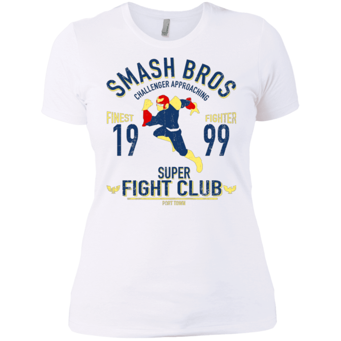 T-Shirts White / X-Small Port Town Fighter Women's Premium T-Shirt