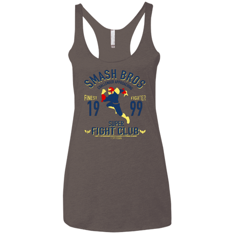 T-Shirts Macchiato / X-Small Port Town Fighter Women's Triblend Racerback Tank