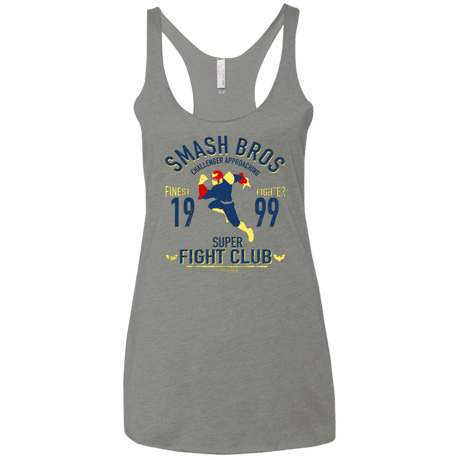 T-Shirts Venetian Grey / X-Small Port Town Fighter Women's Triblend Racerback Tank