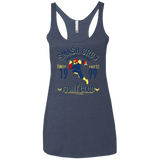 T-Shirts Vintage Navy / X-Small Port Town Fighter Women's Triblend Racerback Tank