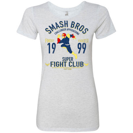 T-Shirts Heather White / Small Port Town Fighter Women's Triblend T-Shirt