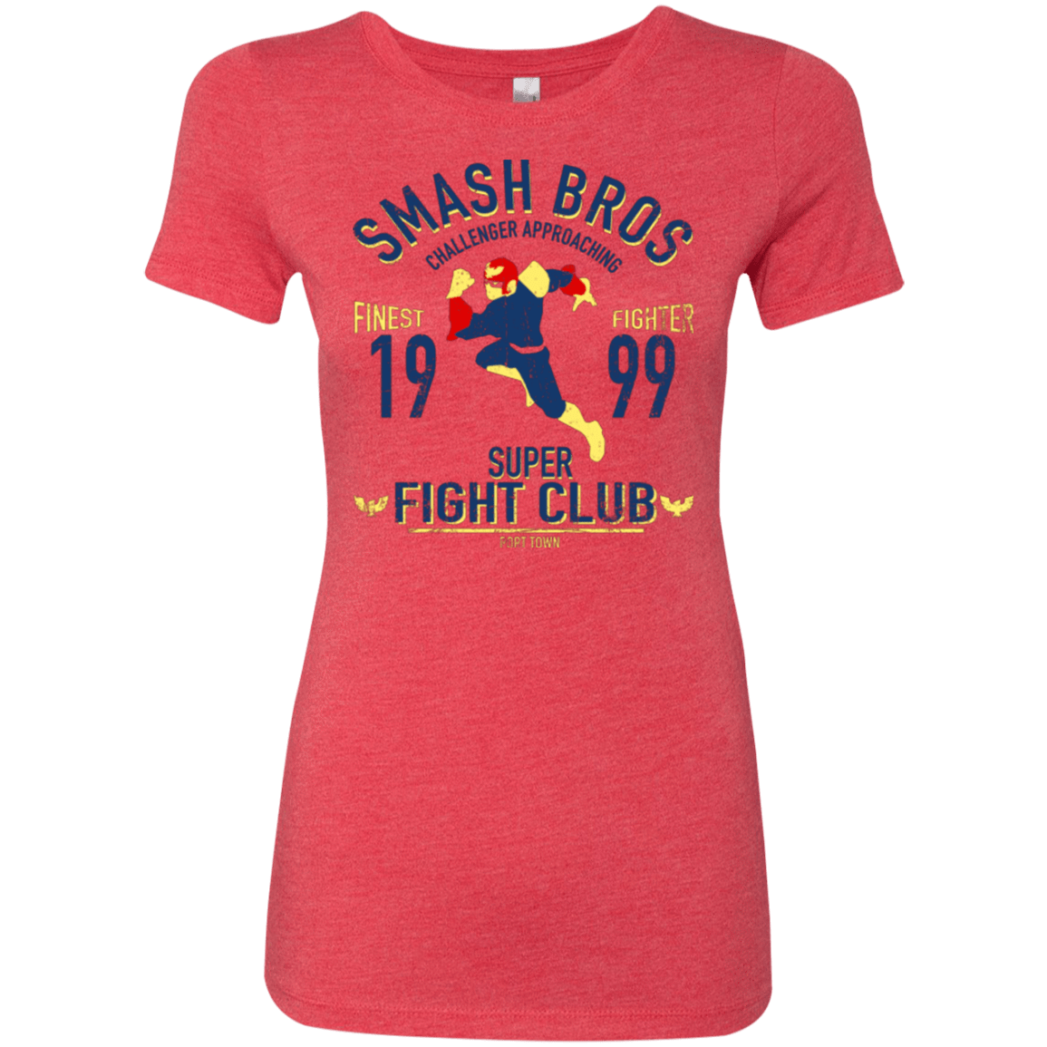 T-Shirts Vintage Red / Small Port Town Fighter Women's Triblend T-Shirt