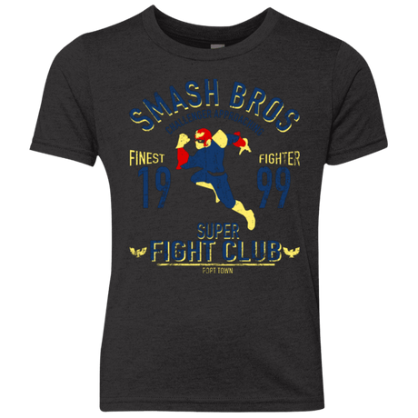 T-Shirts Vintage Black / YXS Port Town Fighter Youth Triblend T-Shirt