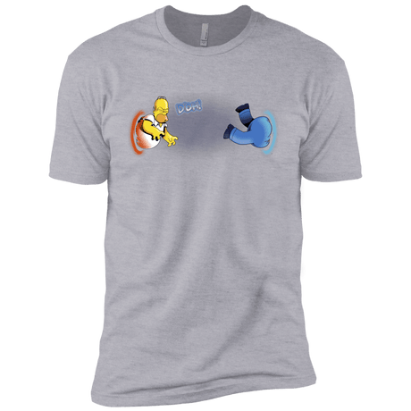 T-Shirts Heather Grey / YXS Portal D'oh Boys Premium T-Shirt